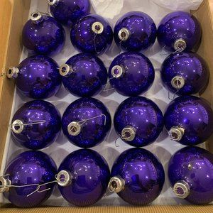 Christmas ornaments Purple (29)